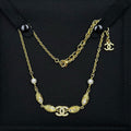 Chanel 26C Crystal Gold 18K Gold Necklace