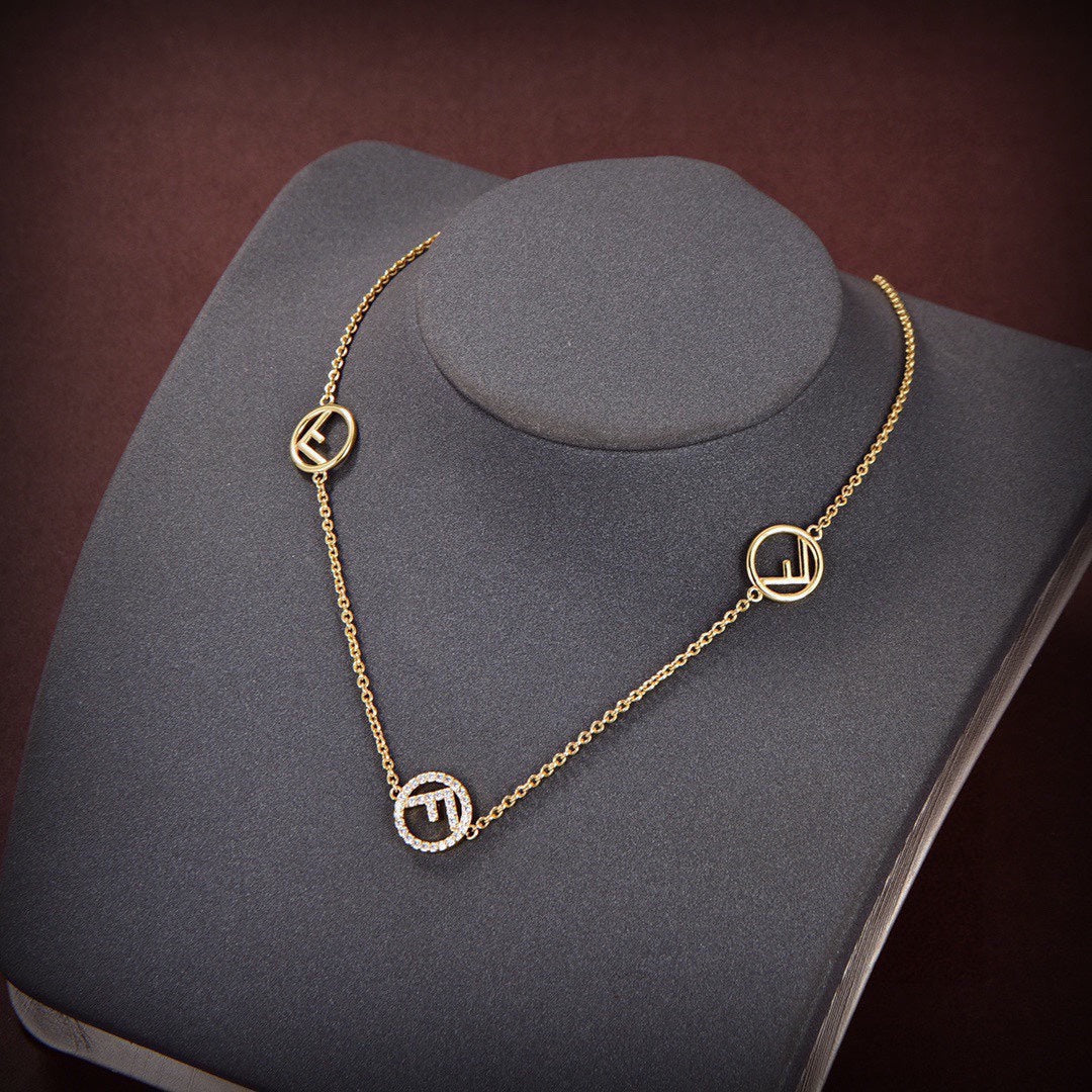 Fendi is 18K Gold Necklace