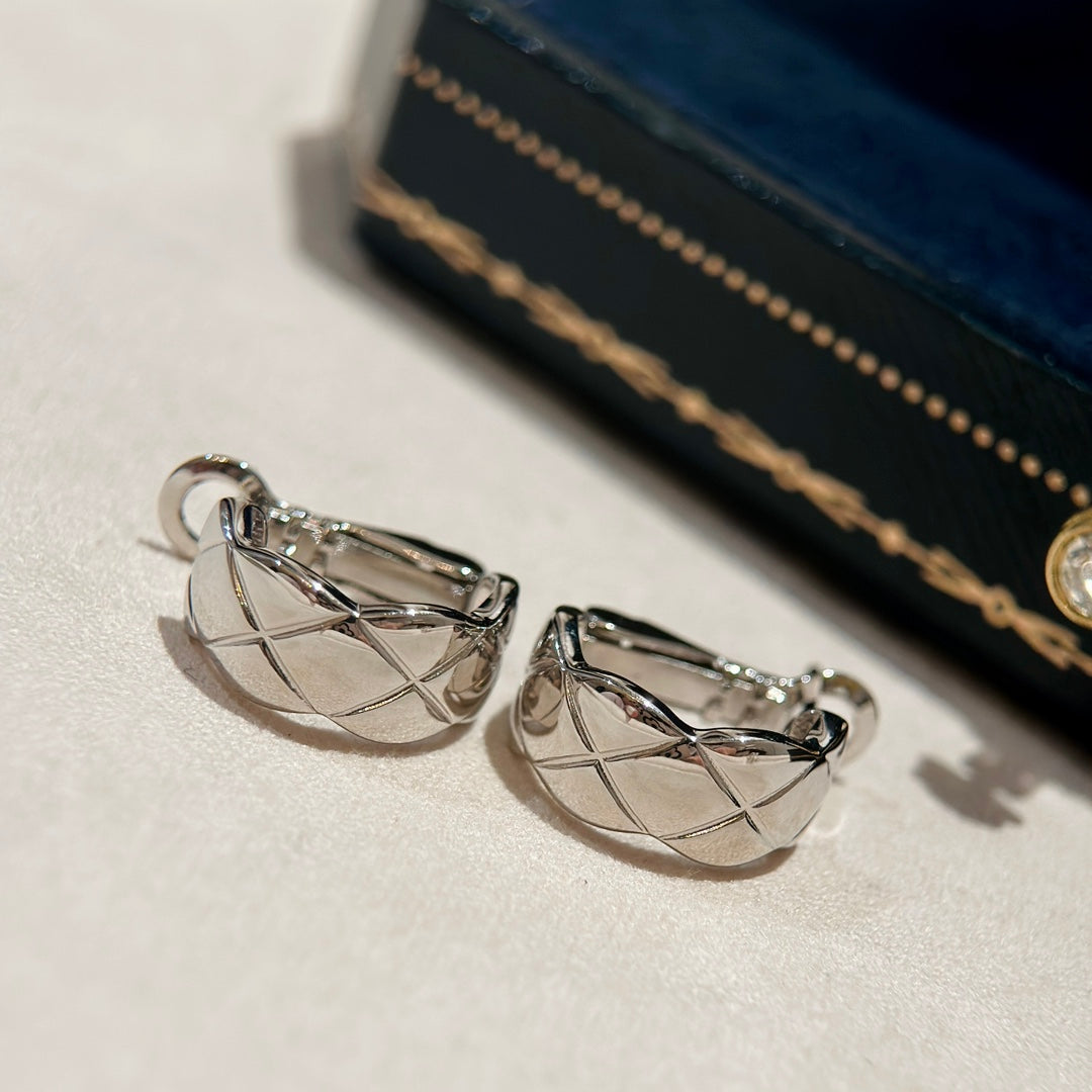 Chanel Coco Crush 18K Gold Earrings