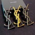 YSL Three Color 18K Gold Brooch
