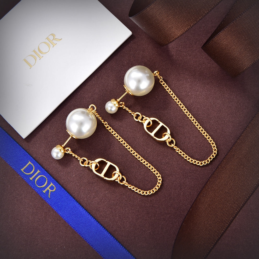Dior Tribales 18K Gold Earrings