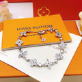 Louis Vuitton Idylle Blossom Monogram 18K Gold Bracelet