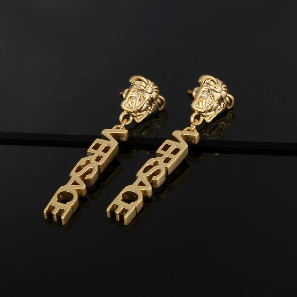 Medusa 18K Gold Earrings