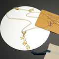 Louis Vuitton Twiggy 18K Gold Necklace