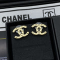 Chanel Classic 18K Gold Earrings