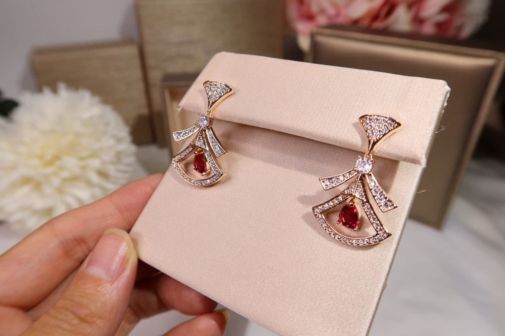 Bvlgari BVLGARI Dream Openwork 18K Gold Earrings