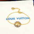 Louis Vuitton Louise By Night 18K Gold Bracelet