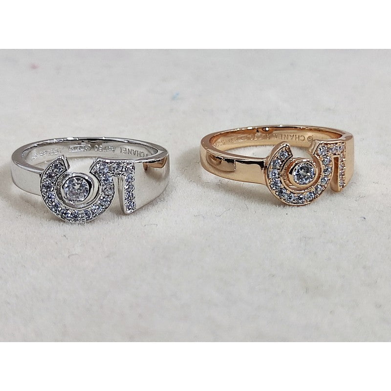 Chanel No.5 Diamond 18K Gold Ring