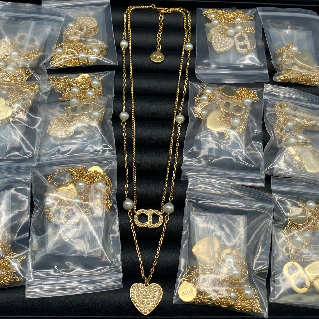 Dior 30 Montaigne 18K Gold Necklace