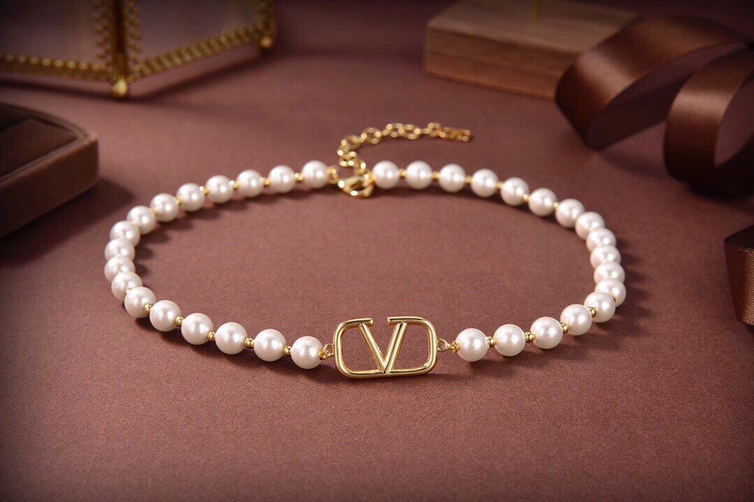 Valentino VLogo Signature 18K Gold Necklace