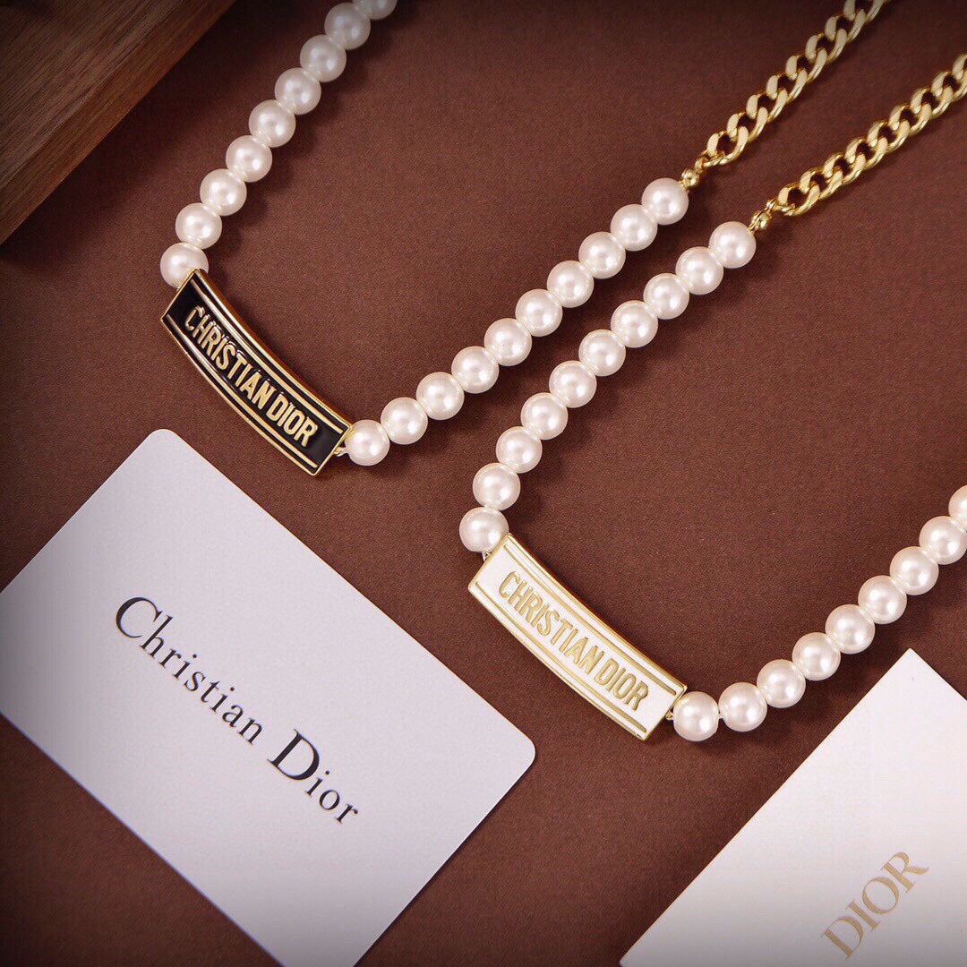 Dior 30 Montaigne 18K Gold Necklace