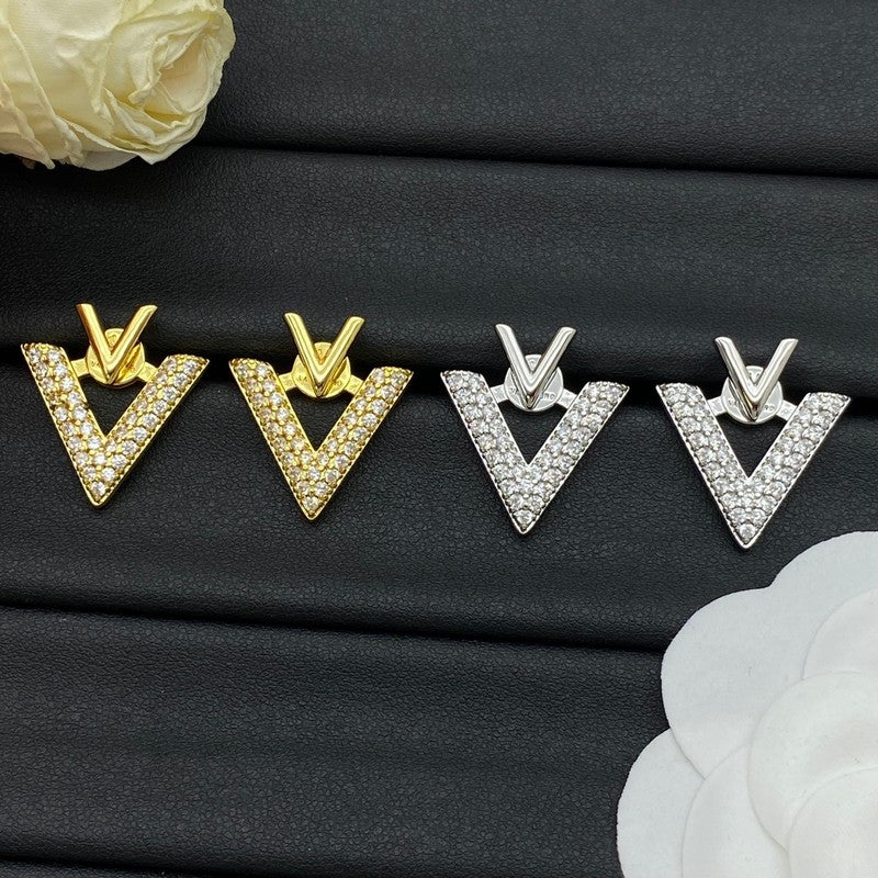 Valentino Valentino Diamond 18K Gold Earrings