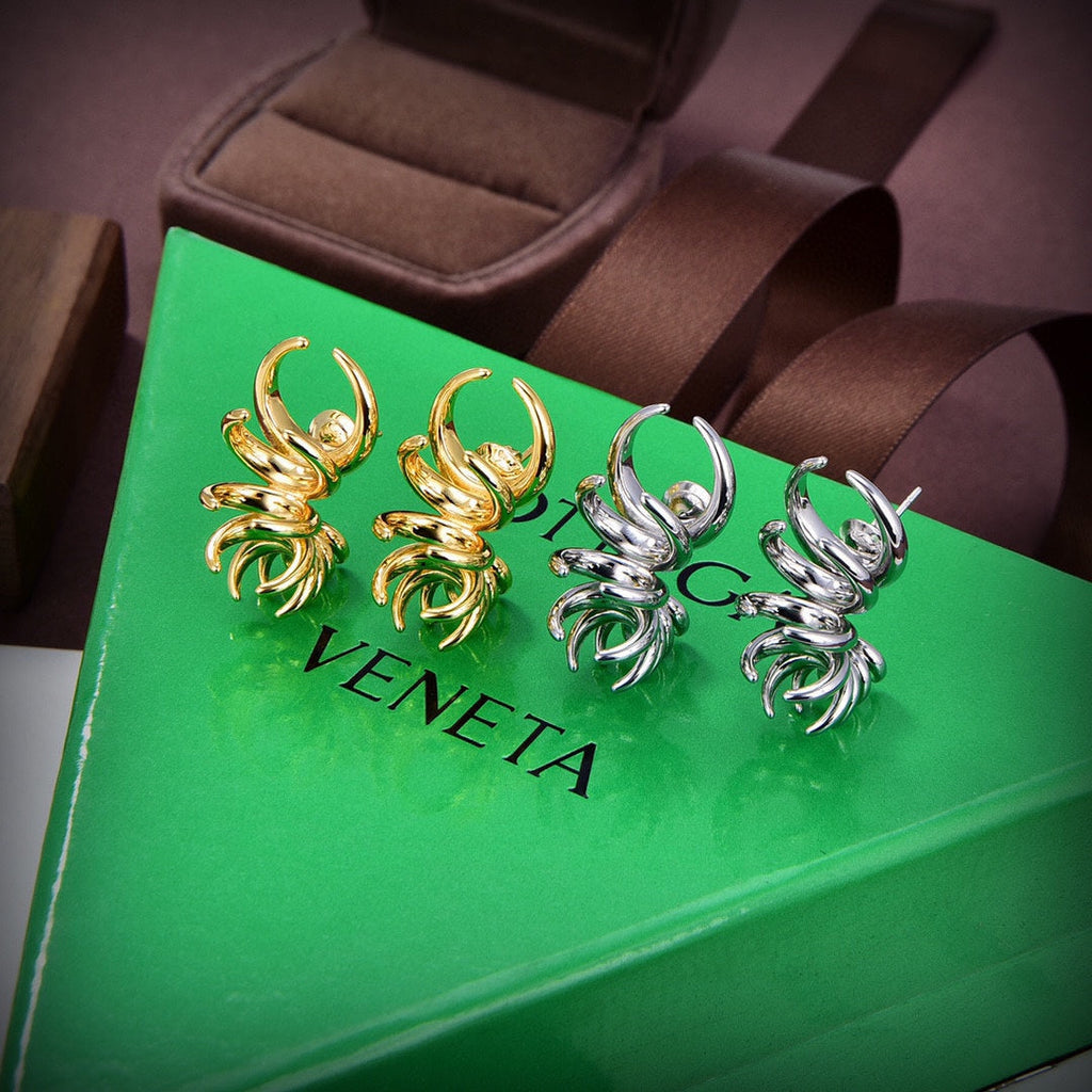 Bvlgari 18K Gold Earrings