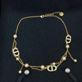 Dior Petit Pearl & Diamond 18K Gold Bracelet