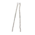 Chanel Long Crystals 18K Gold Earrings