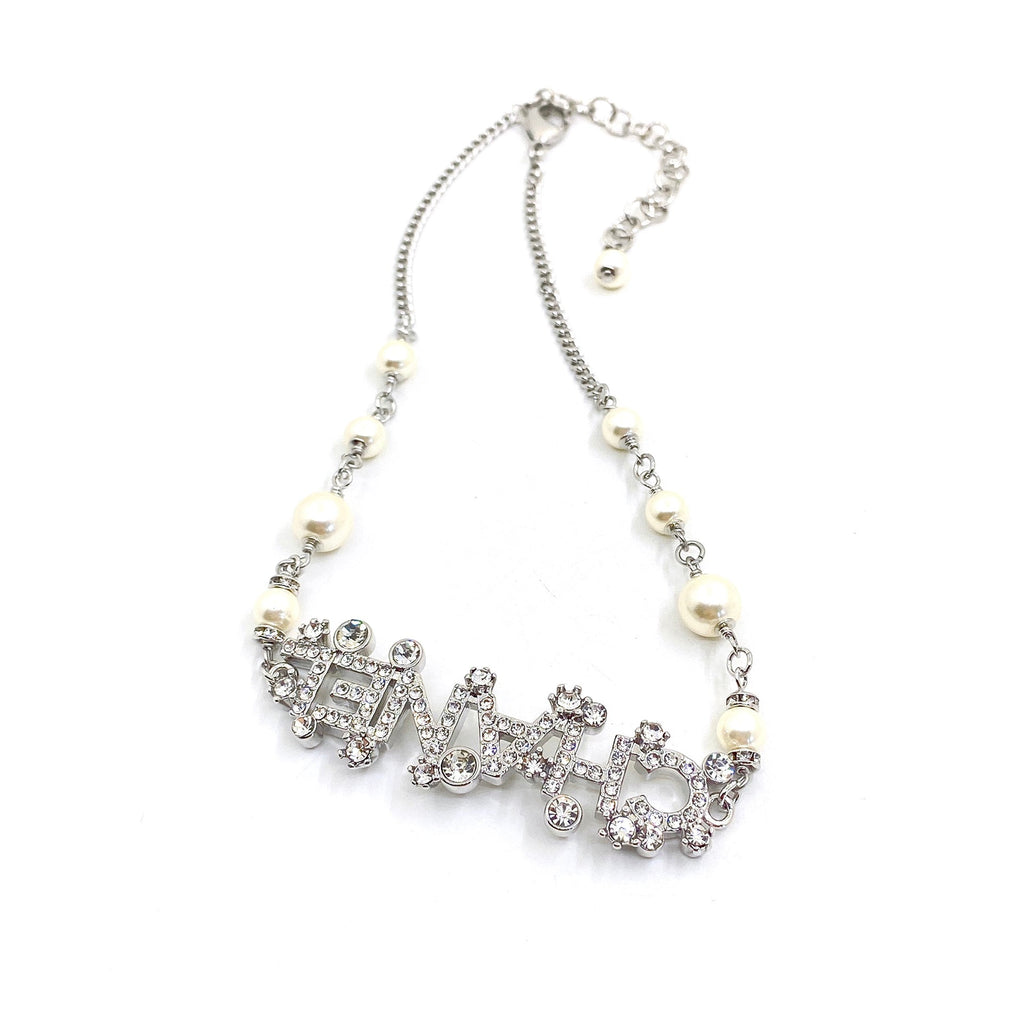Chanel Crystals 18K Gold Necklace