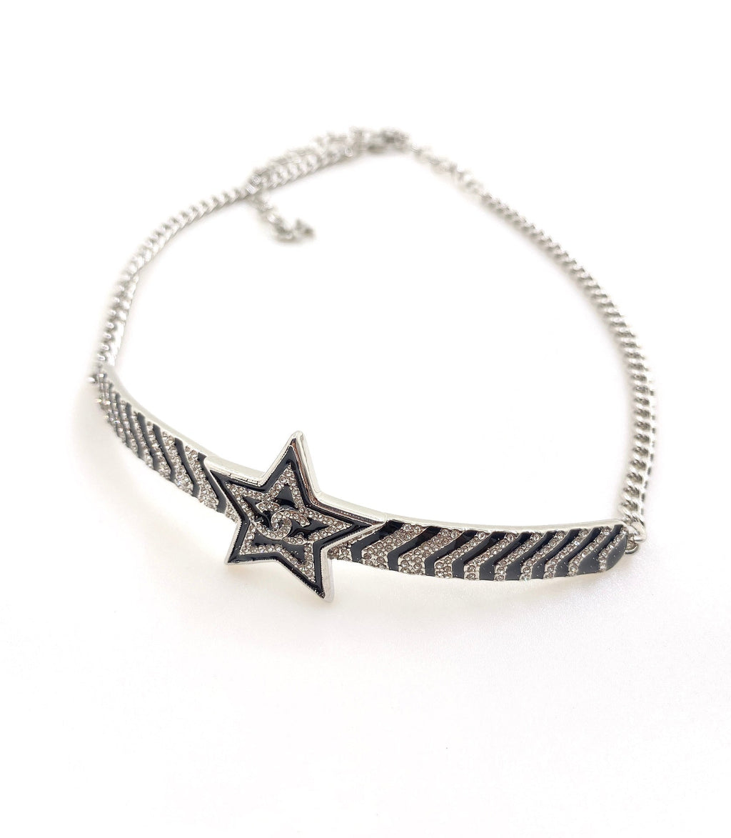 Chanel Star Diamonds 18K Gold Necklace