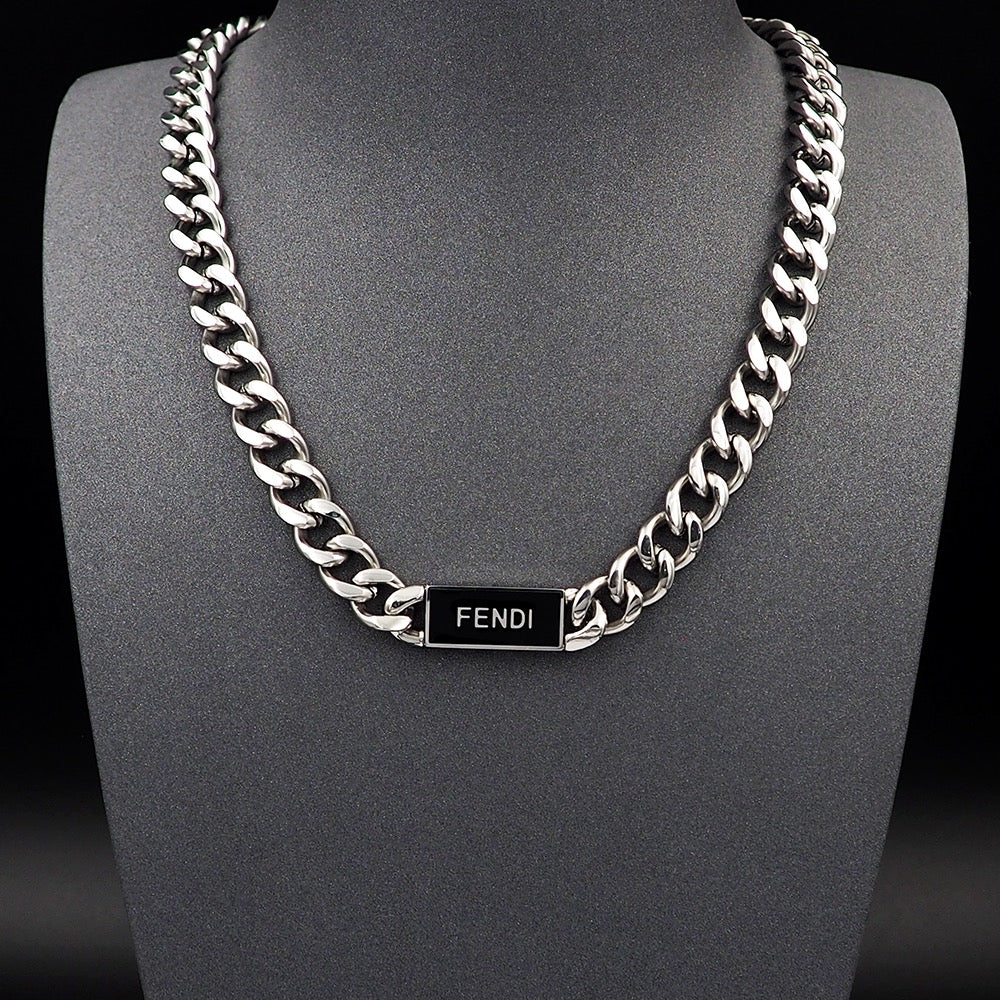 Fendi Chain 18K Gold Necklace