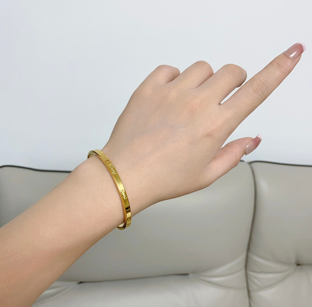 YSL 18K Gold Bracelet