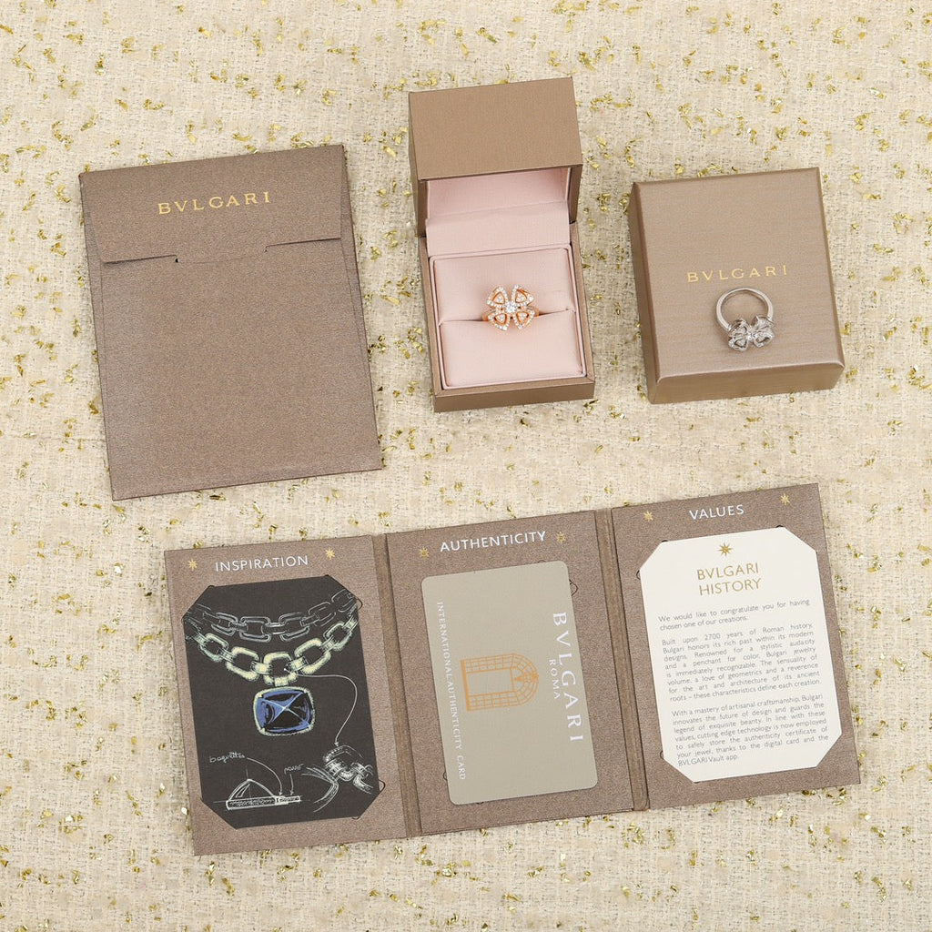 Bvlgari Fiorever 18K Gold Ring