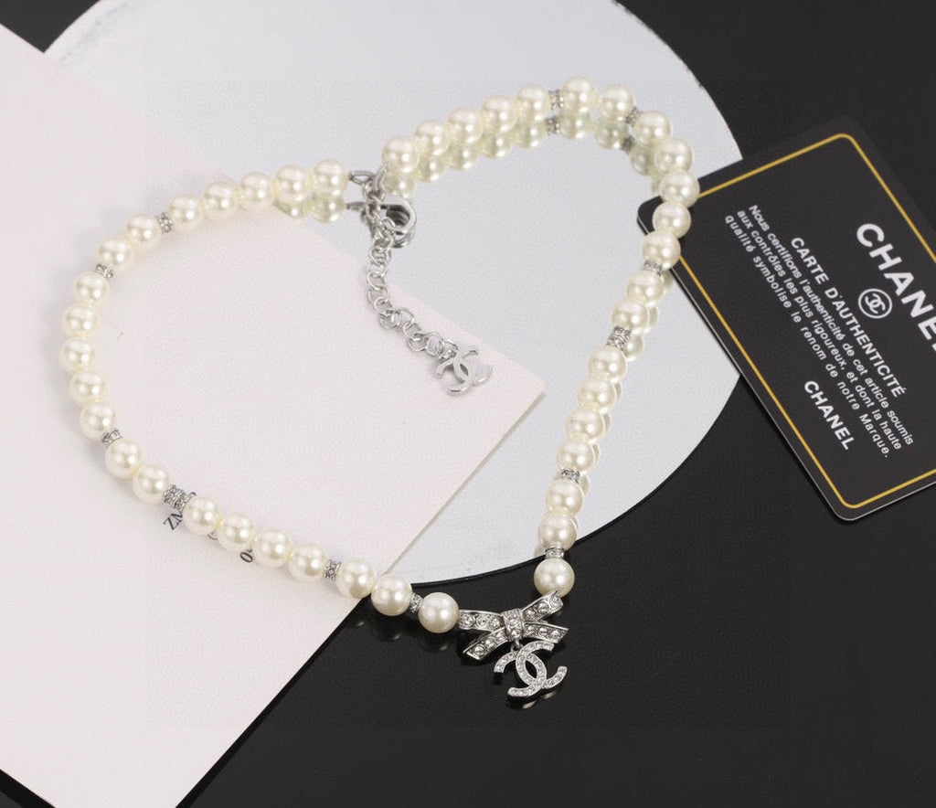 Chanel Centenary Pearls 18K Gold Necklace