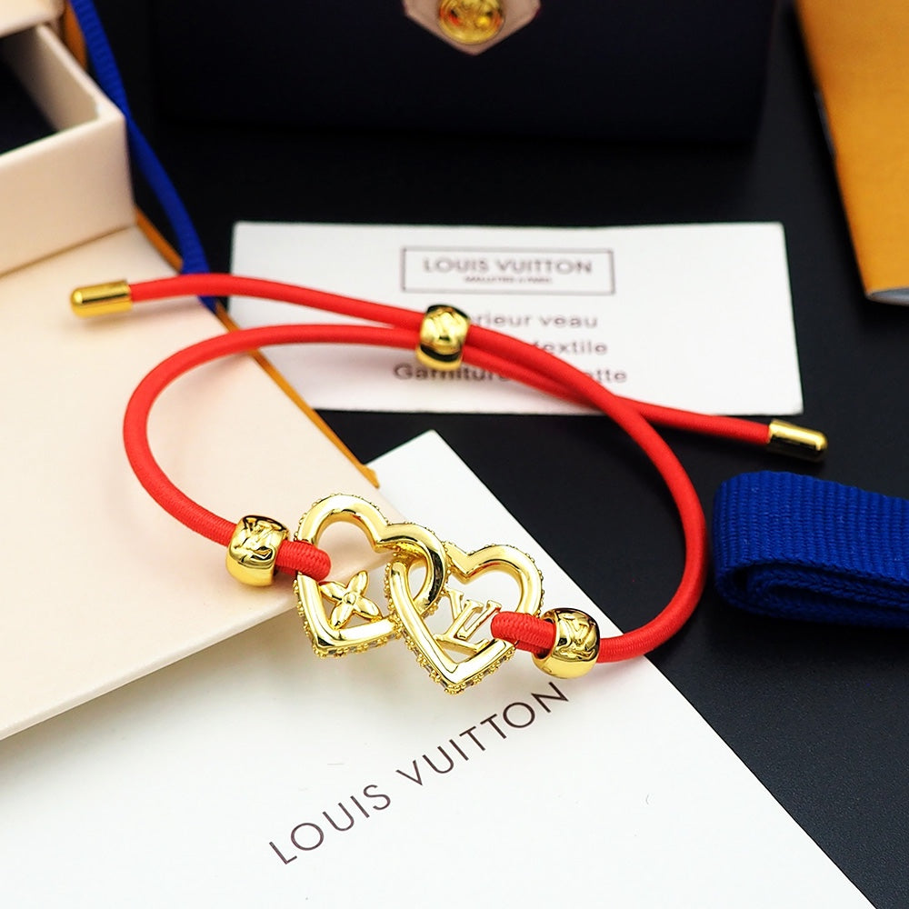 Louis Vuitton My Love Red 18K Gold Bracelet