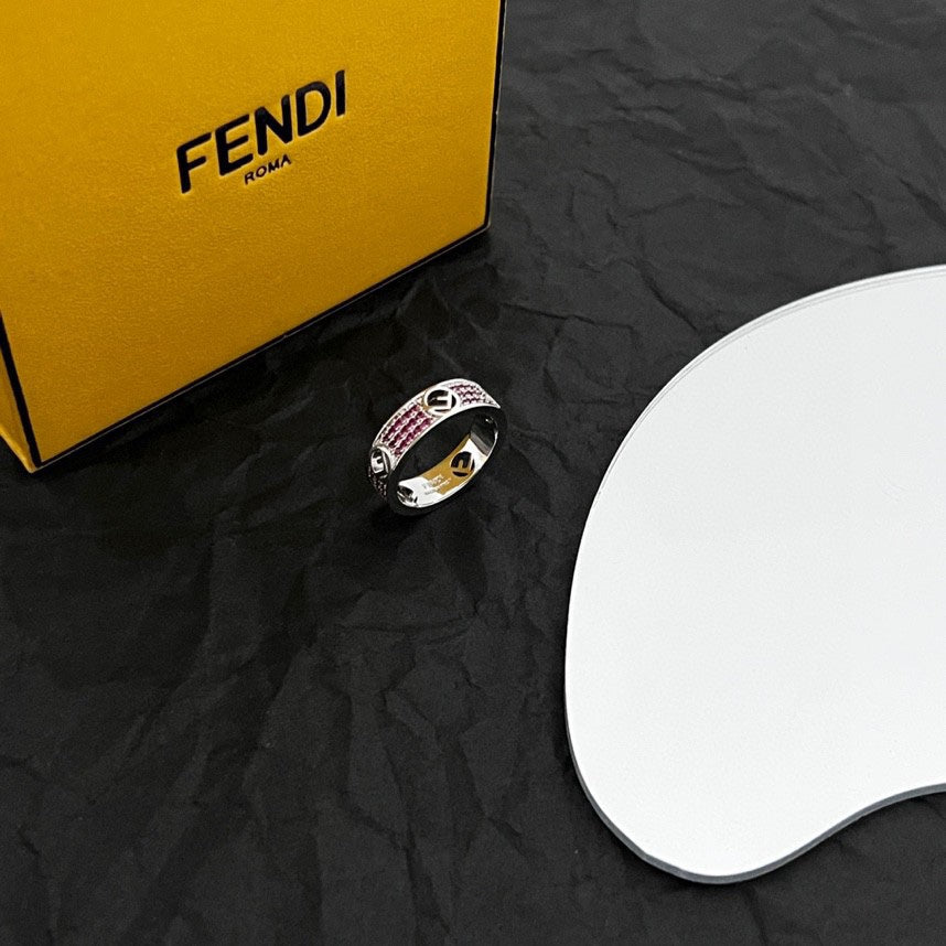 Fendi Is 18K Gold Ring