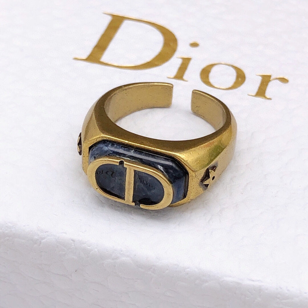 Dior Vintage 18K Gold Ring