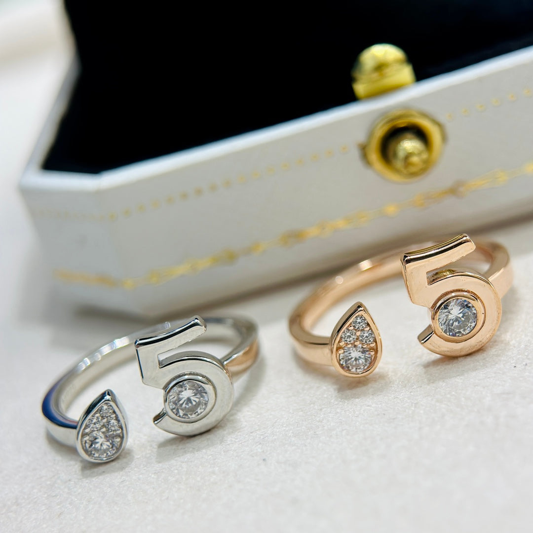 Chanel No.5 18K Gold Ring