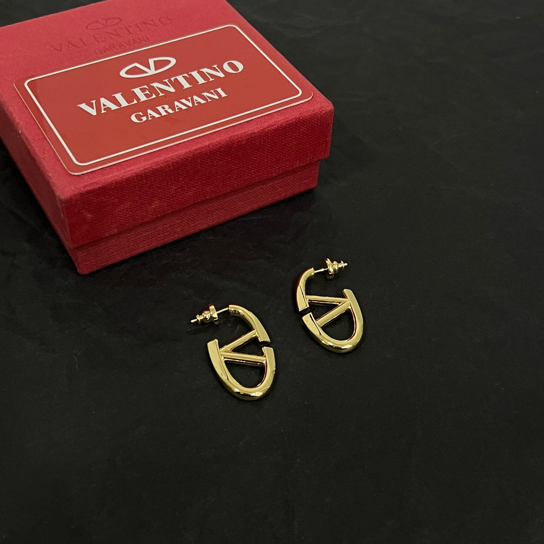 Valentino Gold 18K Gold Earrings