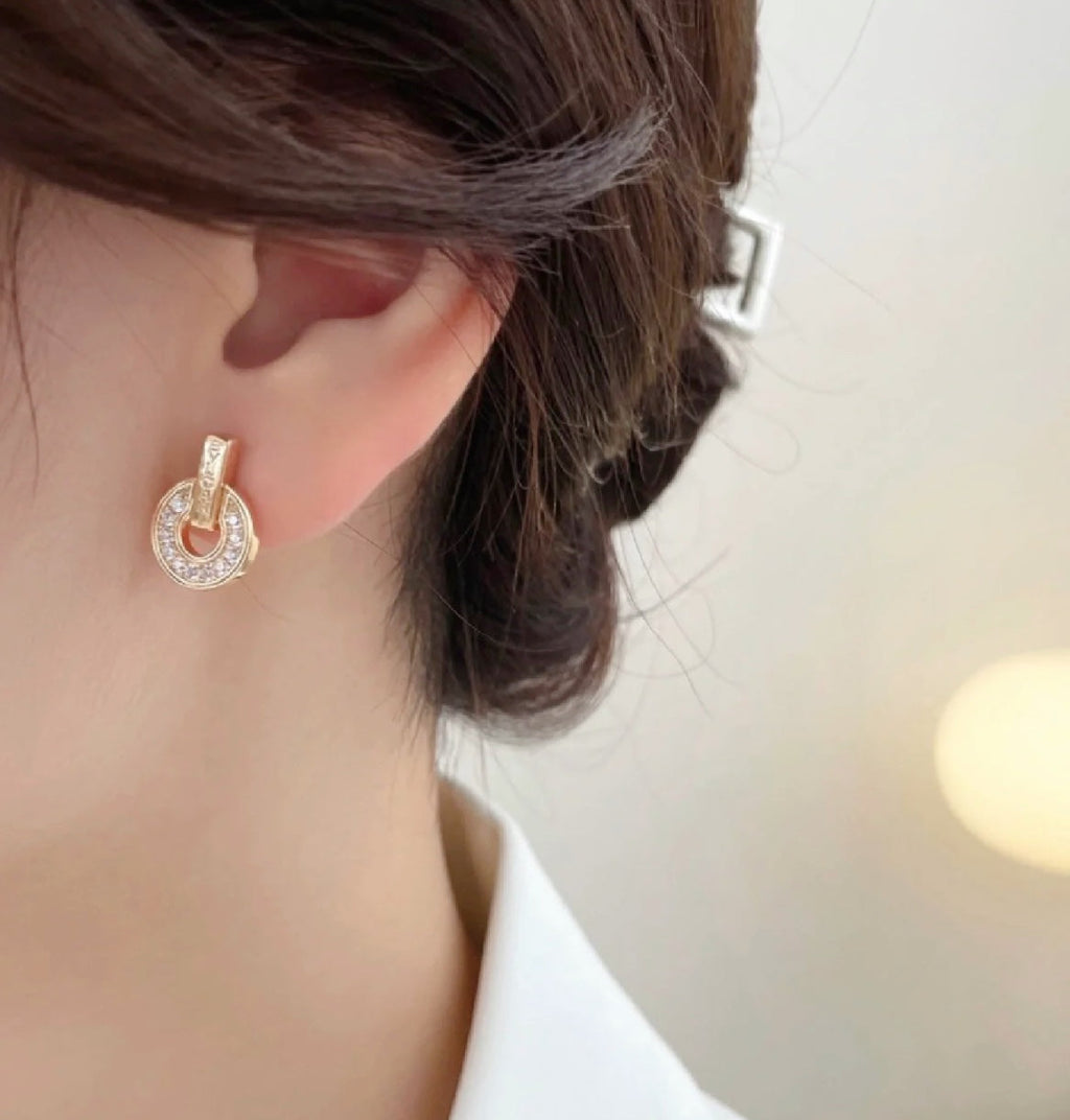 Bvlgari 18K Rose Gold Earrings