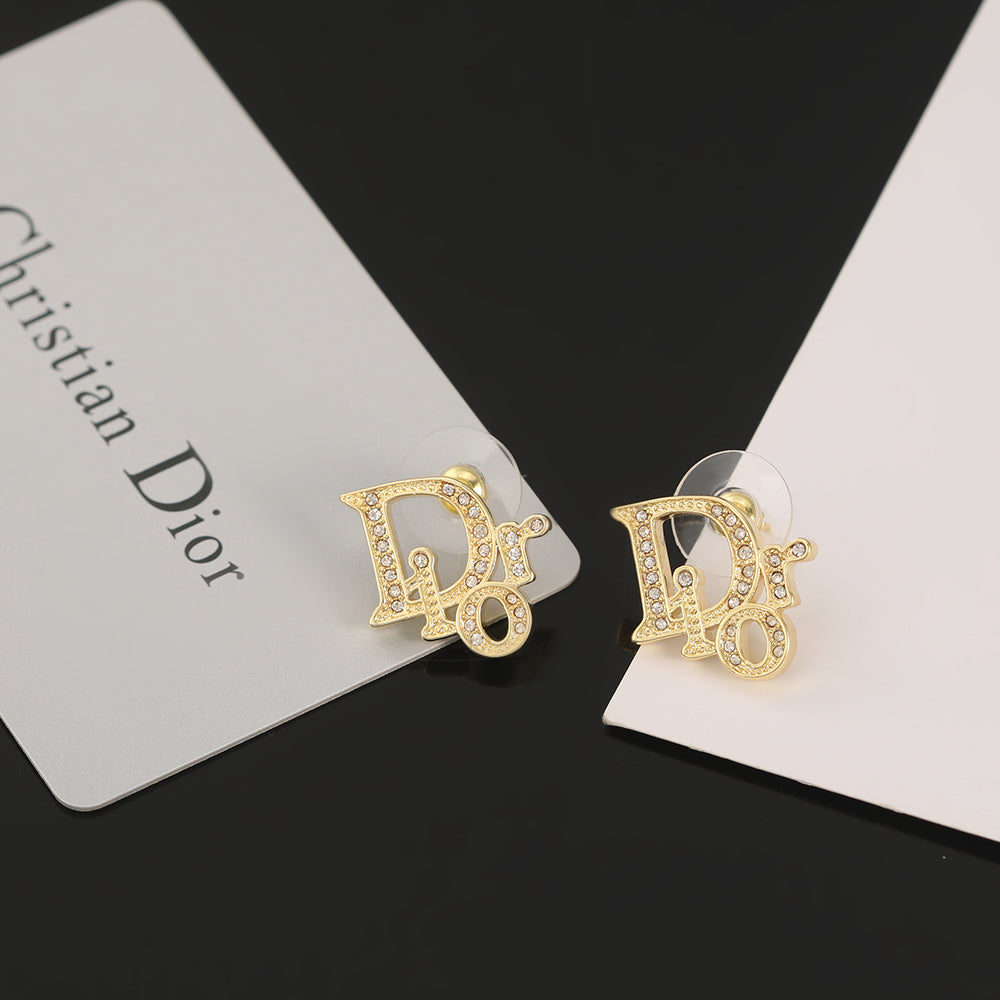 Dior Tribales Diamond 18K Gold Earrings
