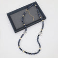 Chanel Black Pearl Long 18K Gold Necklace