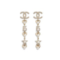 Chanel No.5 Long 18K Gold Earrings