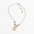 Chanel Pearls Chain 18K Gold Necklace