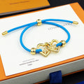 Louis Vuitton My Love Blue 18K Gold Bracelet