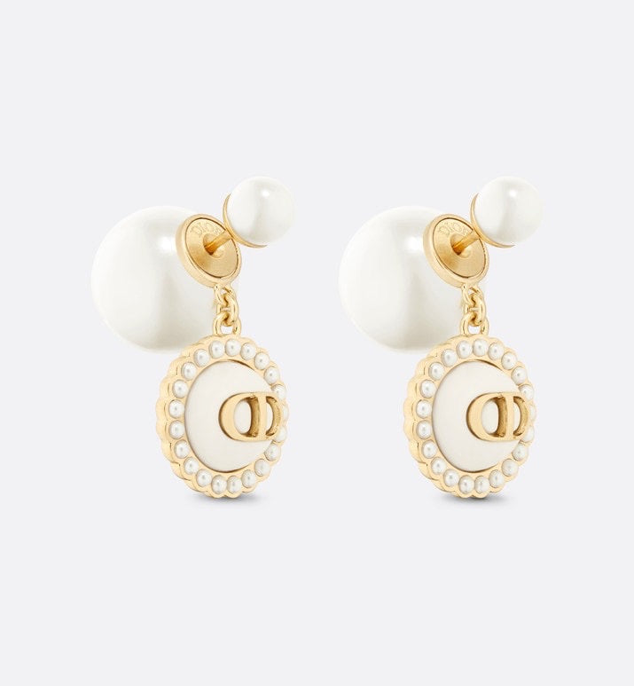 Dior Pearls 18K Gold Earrings