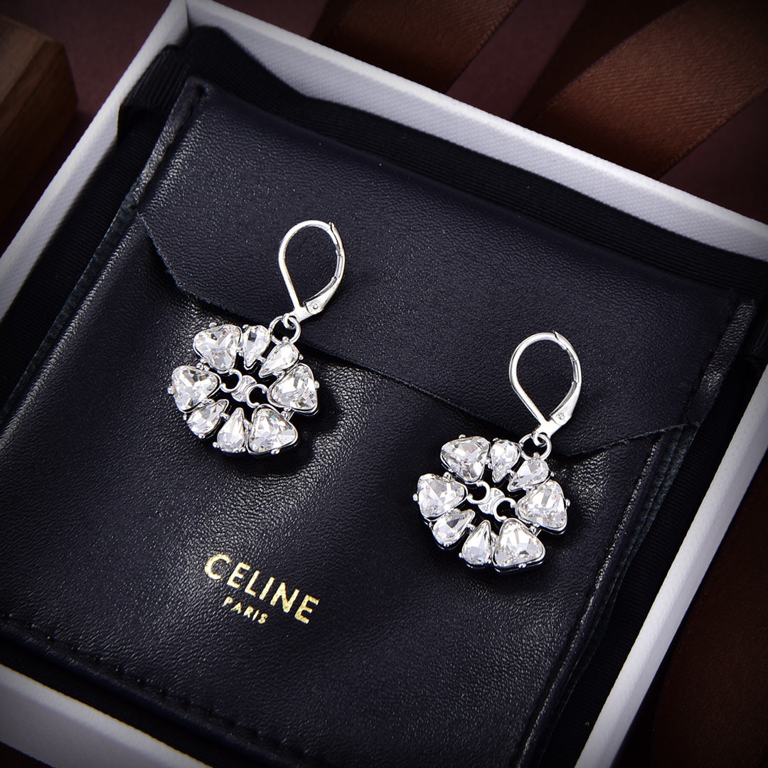 Celine Daisy 18K Gold Earrings