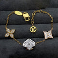 Louis Vuitton Idylle Blossom Monogram 18K Gold Bracelet