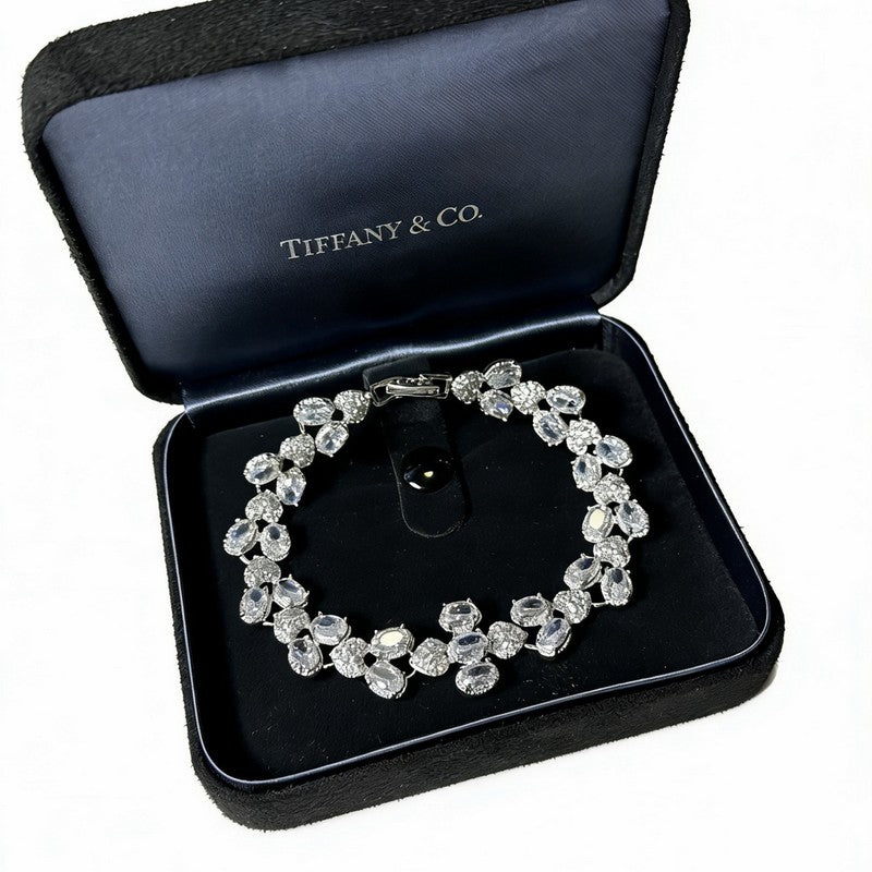 Tiffany Return to Crystal 18K Gold Bracelet