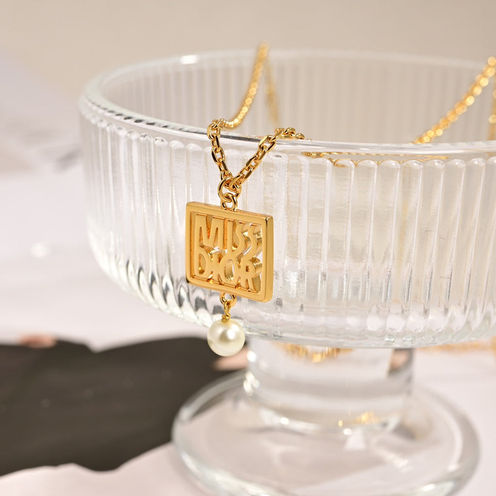Dior Miss 18K Gold Necklace