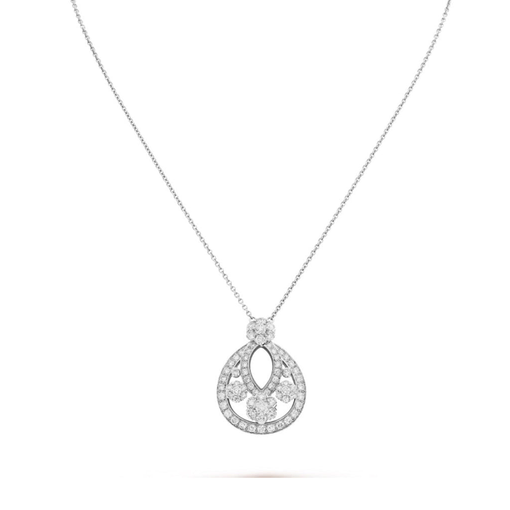 Snowflake 18K Gold Necklace