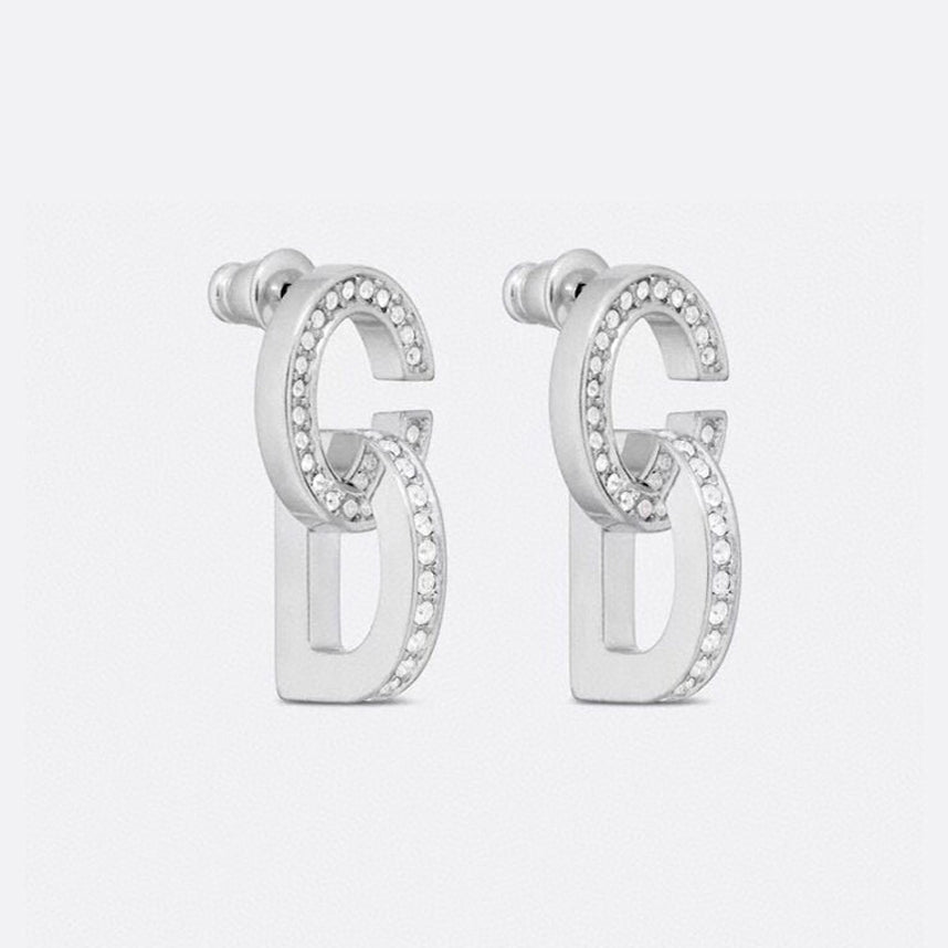Dior Lock 18K Gold Earrings