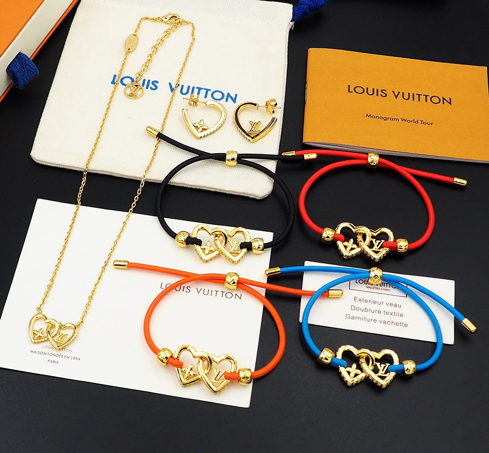 Louis Vuitton My Love Blue 18K Gold Bracelet