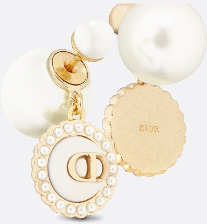 Dior Pearls 18K Gold Earrings