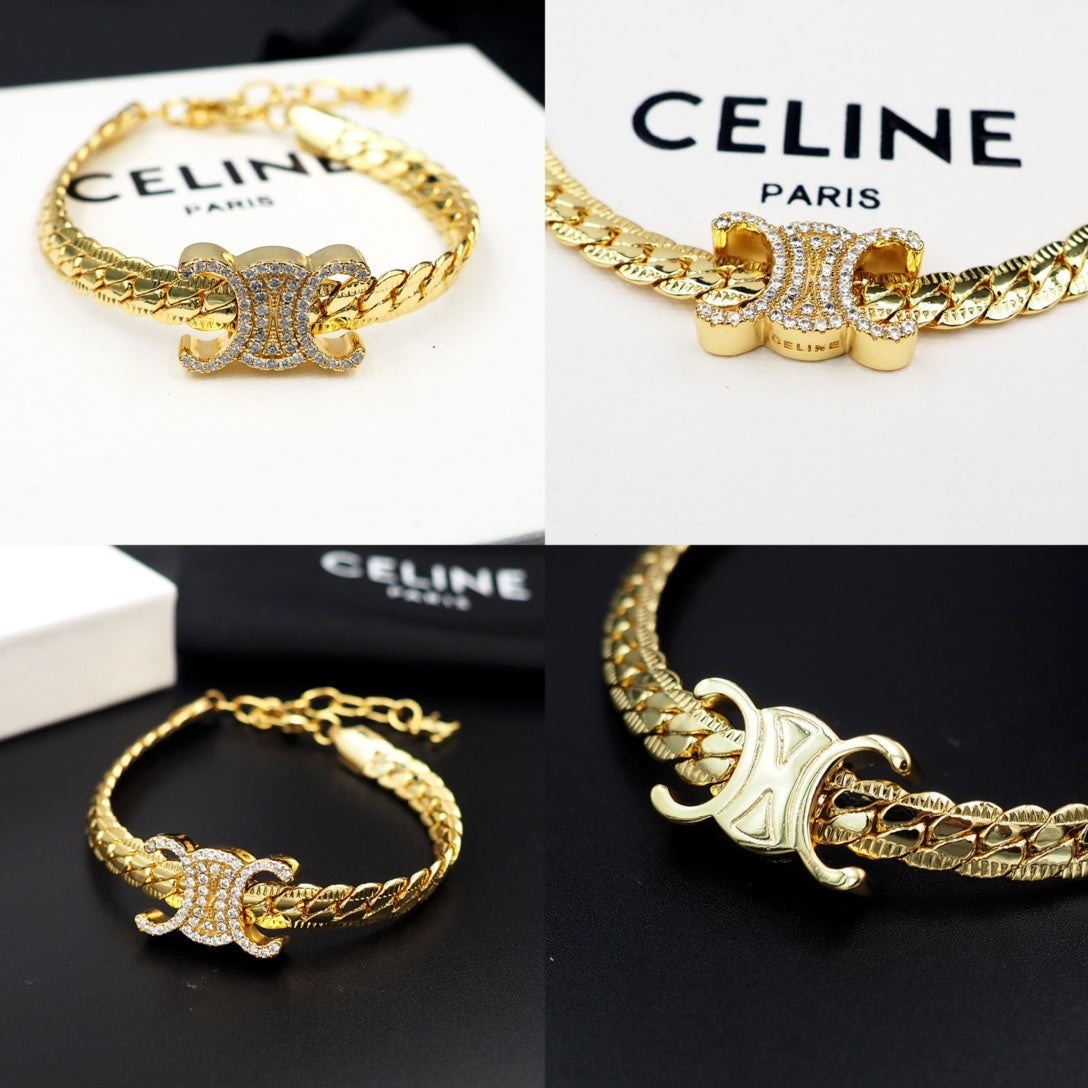 Celine Diamonds 18K Gold Bracelet