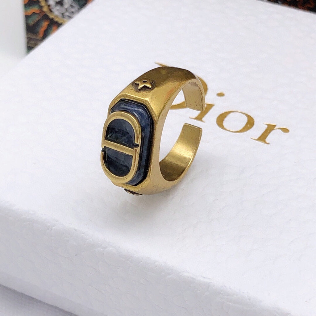 Dior Vintage 18K Gold Ring