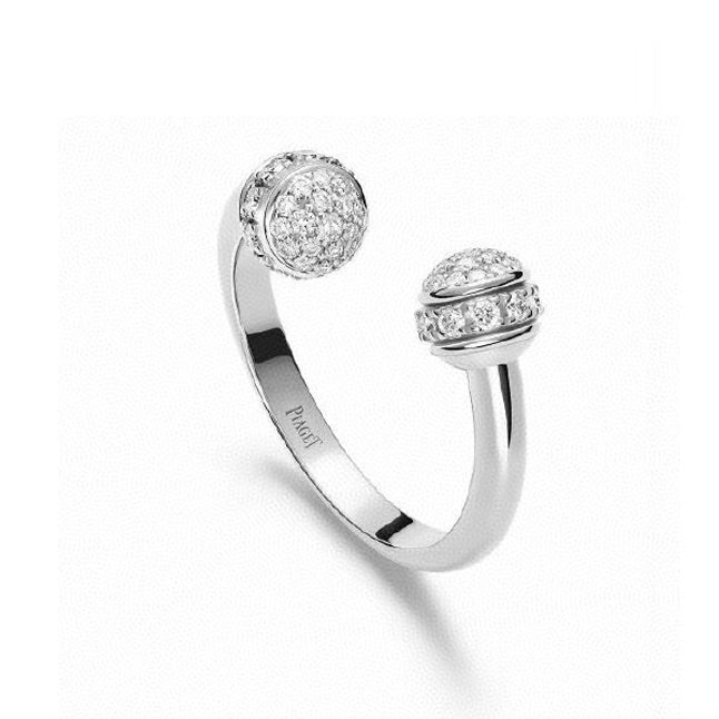Open 18K White Gold Ring