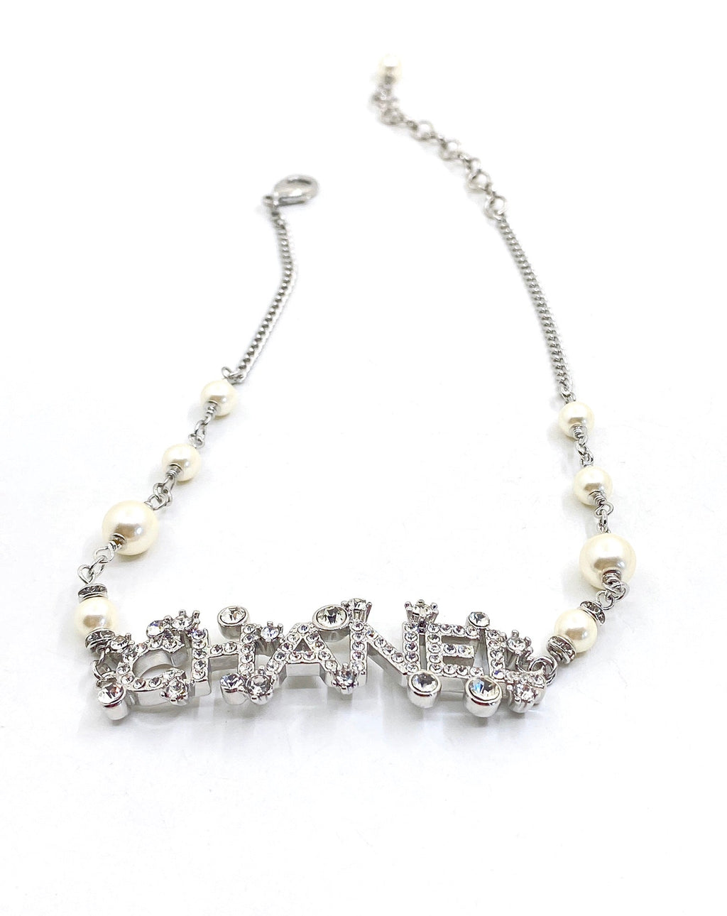 Chanel Crystals 18K Gold Necklace