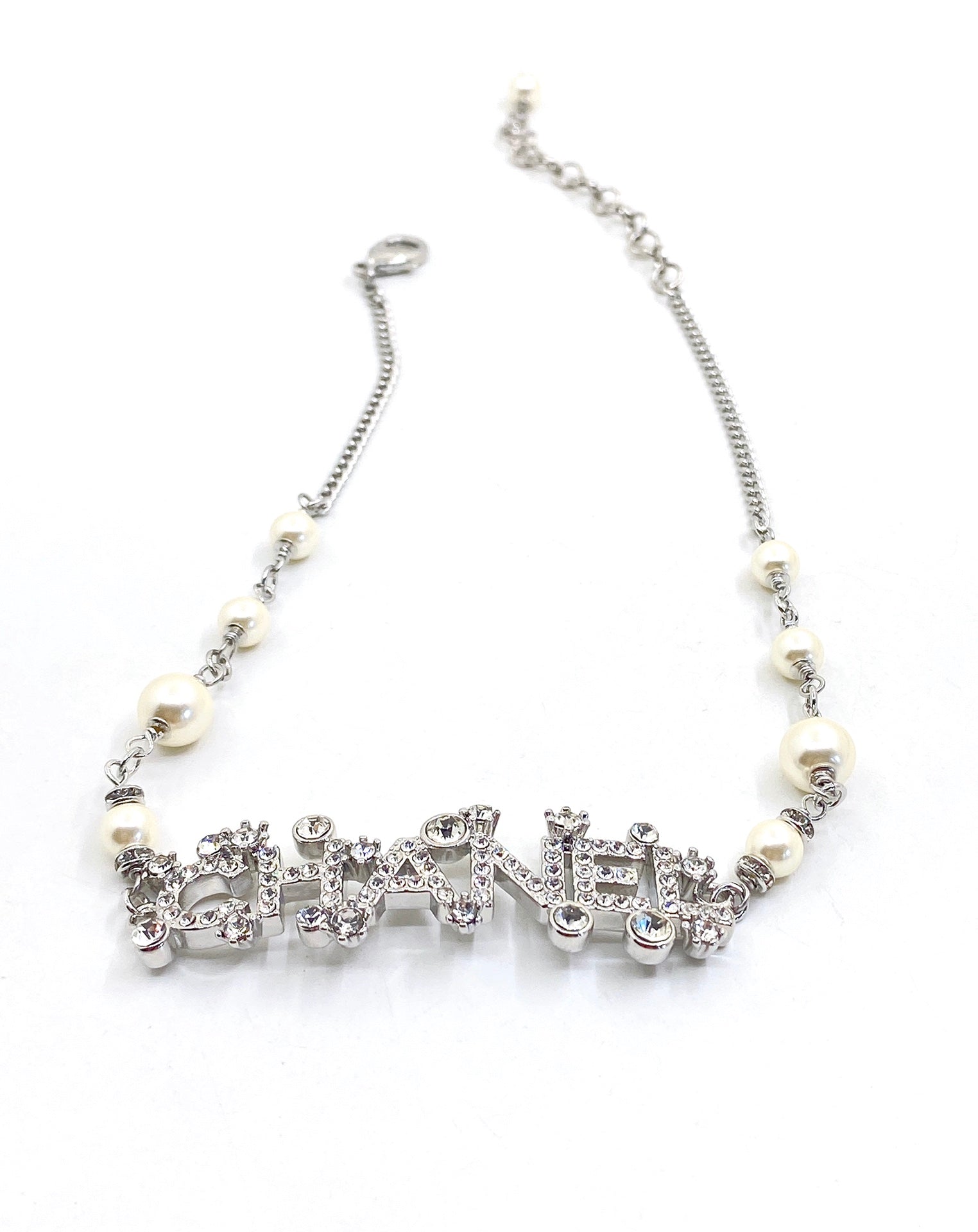 Chanel Crystals 18K Gold Necklace